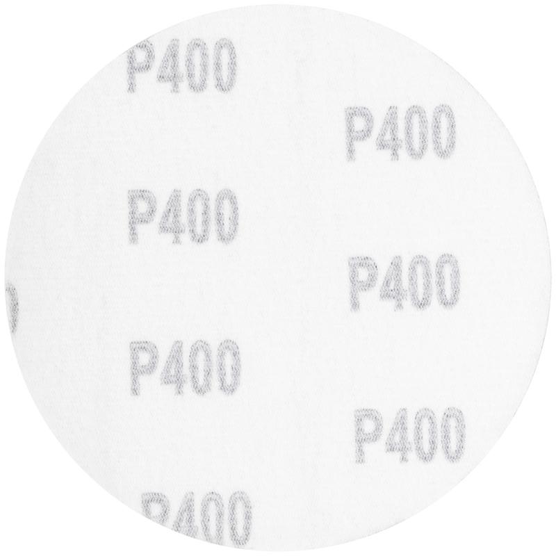  Круг шлифовальные сплошные (липучка) алюминий-оксидные 125мм Р 400 (уп.5шт) MOS 39817М фото в каталоге от BTSprom.by