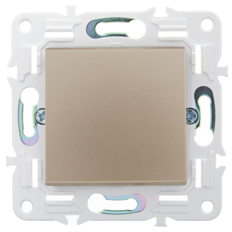  Выключатель кнопочный 1-кл. SKANDY 10А SK-V14Sa песочн. IEK SK-V17-0-10-K98 фото в каталоге от BTSprom.by