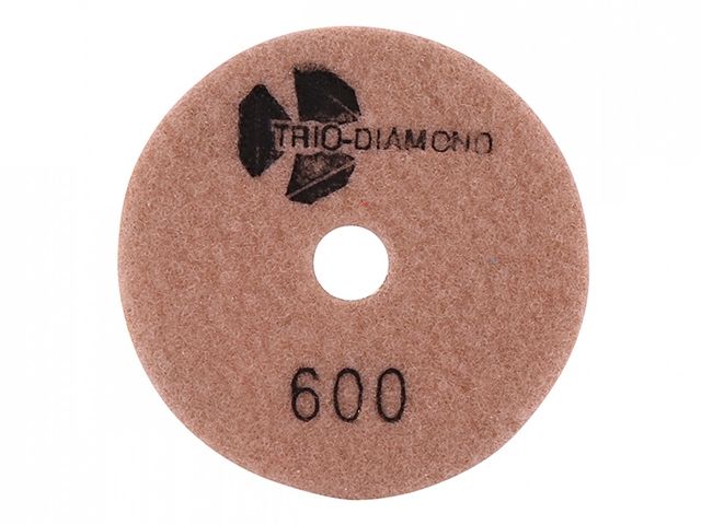 алмазный гибкий шлифкруг "черепашка" 100 № 600 (мокрая шл.) (trio-diamond) 340600 от BTSprom.by