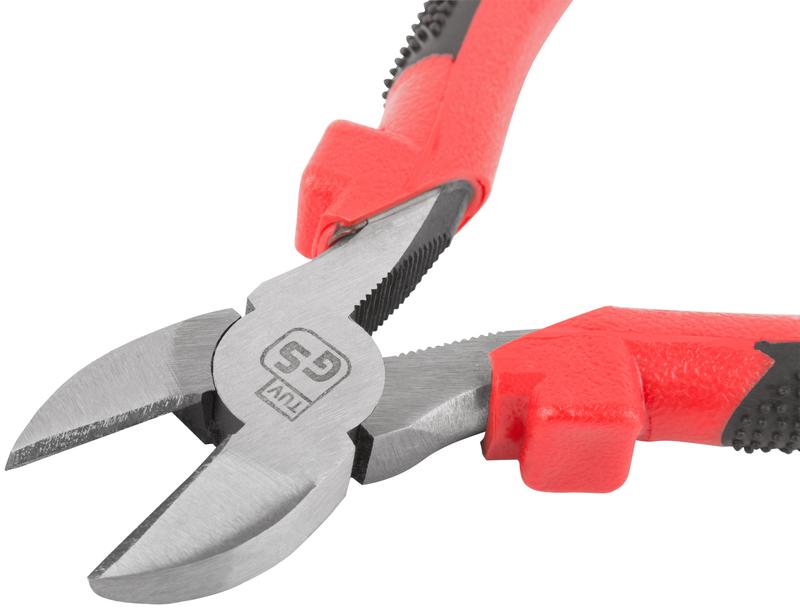  Бокорезы "Стандарт" пластиковые ручки полированная сталь 165мм красн.-черн. FIT 48016 фото в каталоге от BTSprom.by