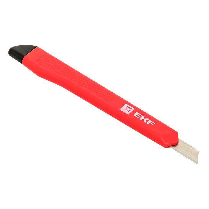 нож с сегментированным лезвием 9мм нсм-10 master ekf ncm-10-ms от BTSprom.by
