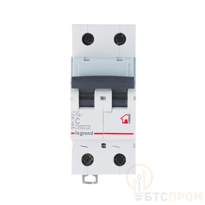 Выключатель автоматический модульный 2п B 6А 10кА TX3 6000 2мод. 230/400В Leg 403871 фото в каталоге от BTSprom.by  Выключатель автоматический модульный 2п B 6А 10кА TX3 6000 2мод. 230/400В Leg 403871 фото в каталоге от BTSprom.by