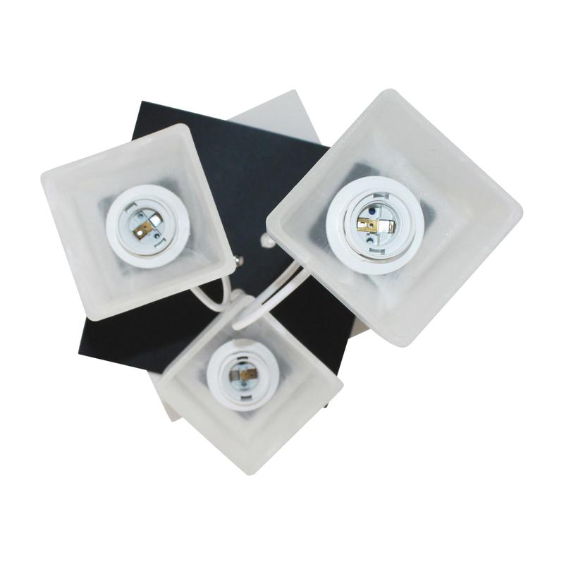  Светильник НСБ 01-3х60-102 (Плафон 62997) "Конверт" 233 бел./черн. (инд. упак.) Элетех 1005402879 фото в каталоге от BTSprom.by