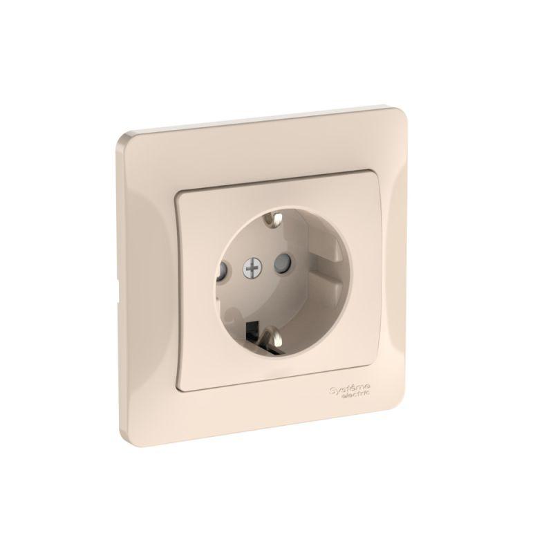 розетка glossa 16а с заземл. защ. шторки быстрозажим. клем. в сборе беж. se gsl000244s от BTSprom.by розетка glossa 16а с заземл. защ. шторки быстрозажим. клем. в сборе беж. se gsl000244s от BTSprom.by