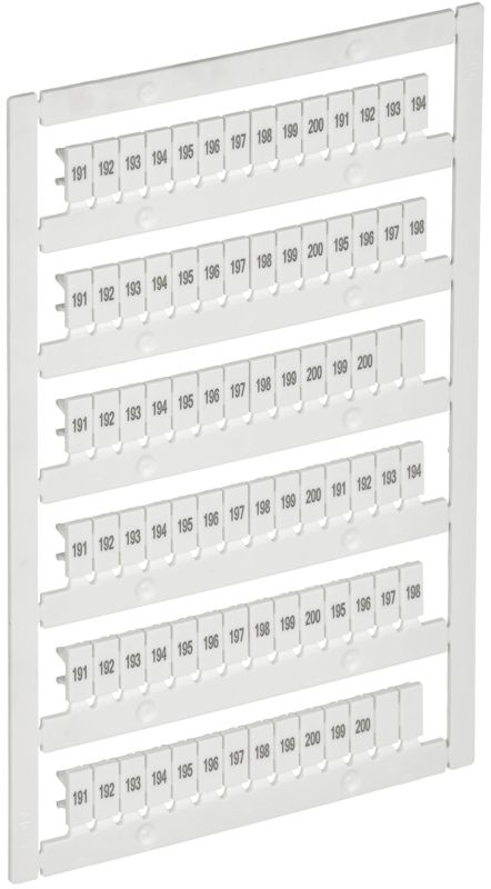 маркер для cts/cp 2.5кв.мм "191-200" armafix iek af-ct10d-m-d25-20 от BTSprom.by