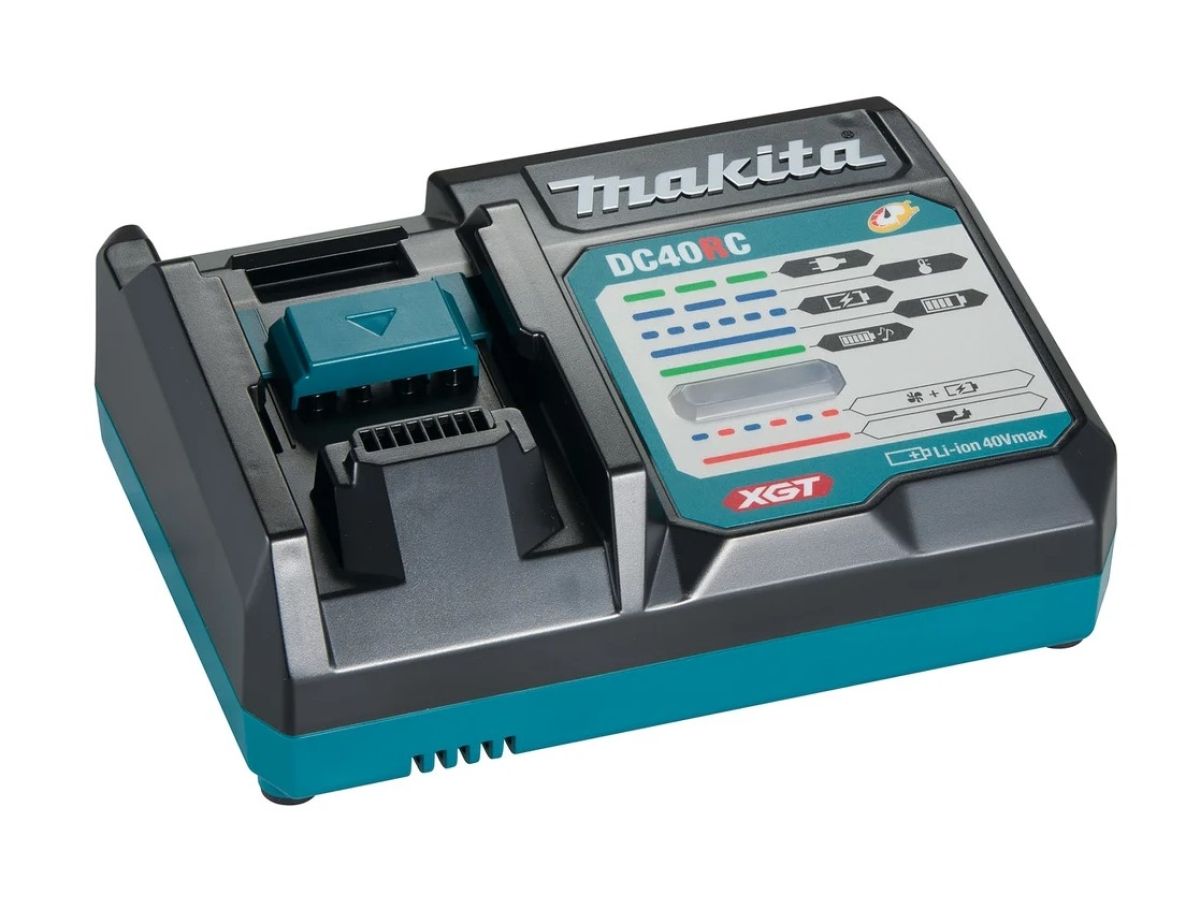  Зарядное устройство XGT 40В MAKITA DC40RC (Быстрое зарядное 40В XGT) 191M91-1 фото в каталоге от BTSprom.by