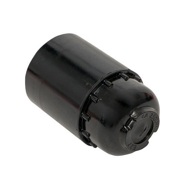  Патрон карболитовый подвесной Е27 черн. (инд. пакет) EKF LHC-E27-s-p фото в каталоге от BTSprom.by