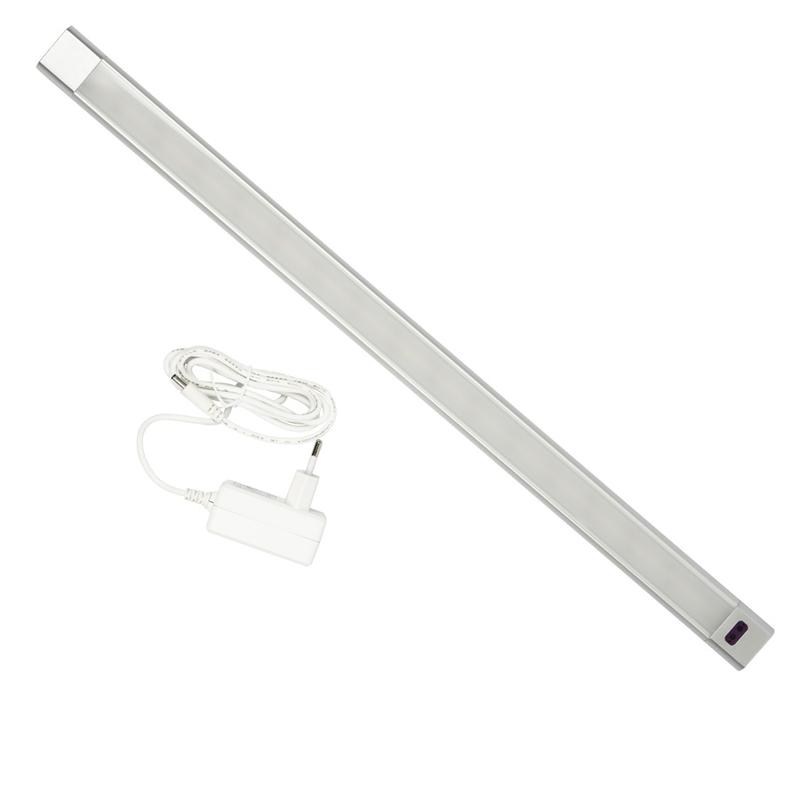 светильник светодиодный uli-f46-8w/2700-6000k/dim sensor ip20 silver 600лм для мебели 500х30х11.5мм uniel ul-00008283 от BTSprom.by