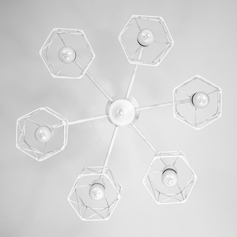  Светильник "Стелла" 161 НПБ 01-6х60-142 Е27 ИУ бел. муар Элетех 1005404670 фото в каталоге от BTSprom.by