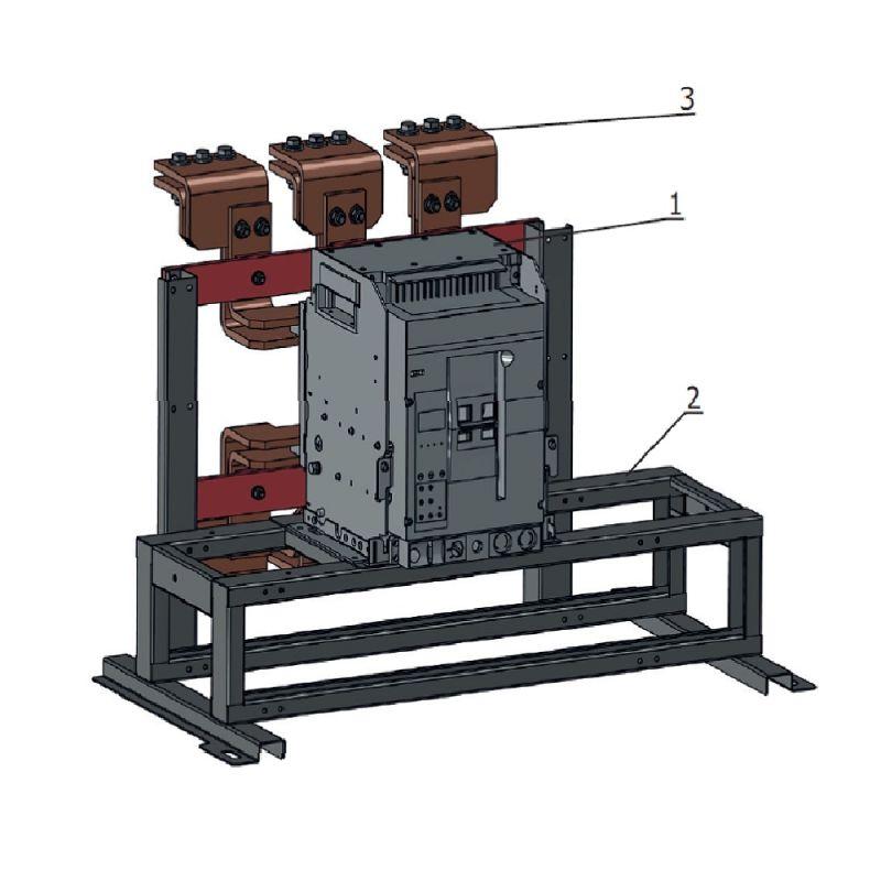  Блок замены автоматического выключателя АВМ10СВ/НВ OptiMat A 1000 S1 3P 50 D MR5.0 B C2200 M2 P01 S2 03 КЭАЗ 287079 фото в каталоге от BTSprom.by