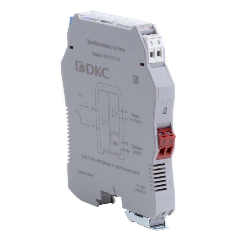 преобразователь сигнала dsi 1 вход tc тип t 1 выход 4…20ма dkc dsi-c3-1110 от BTSprom.by