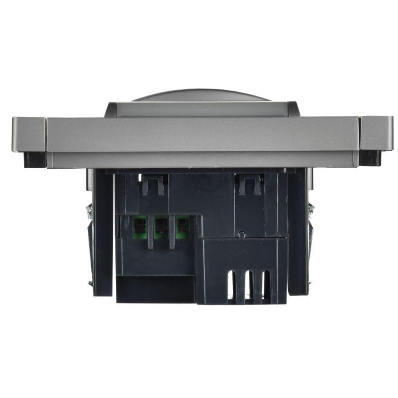  Датчик движения FORTE&PIANO FP556 с LED подсветкой сталь IEK FP-MS11-N-150-05-K46 фото в каталоге от BTSprom.by