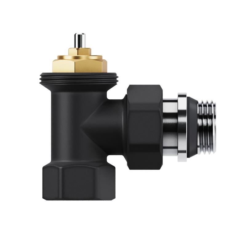  Набор термостатический угловой Design 1/2дюйм М30х1.5 черн. Royal Thermo НС-1640381 фото в каталоге от BTSprom.by