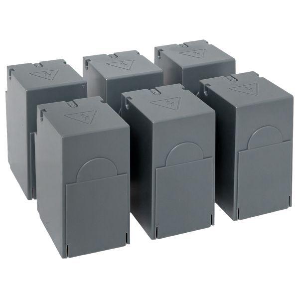  Комплект клеммных крышек (короткие) для рубильников TwinBlock 315-400А (уп.6шт) EKF tb-cvrshort-6-315-400 фото в каталоге от BTSprom.by