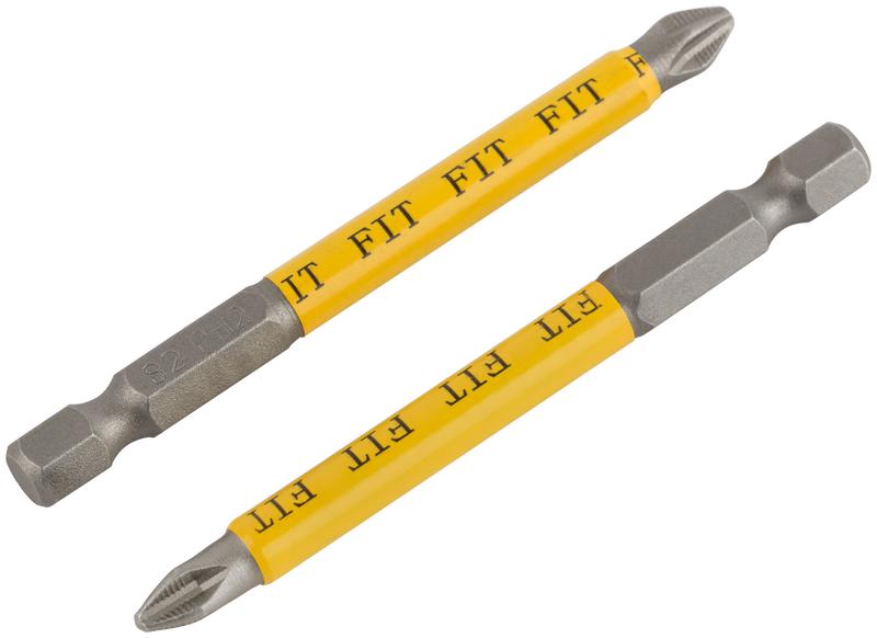  Набор бит кованые сталь S2 односторонние 75мм PH2 профи блистер (уп.10шт) FIT 57528 фото в каталоге от BTSprom.by