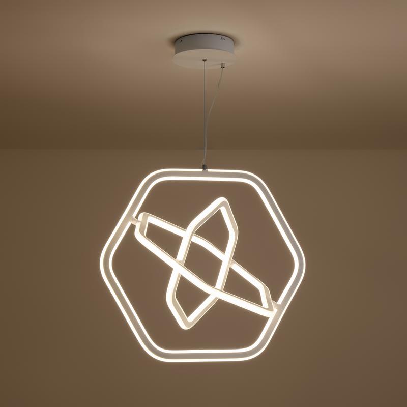  Светильник Collie 142Вт 4000К IP20 подвесной Freya FR6200PL-L142W фото в каталоге от BTSprom.by