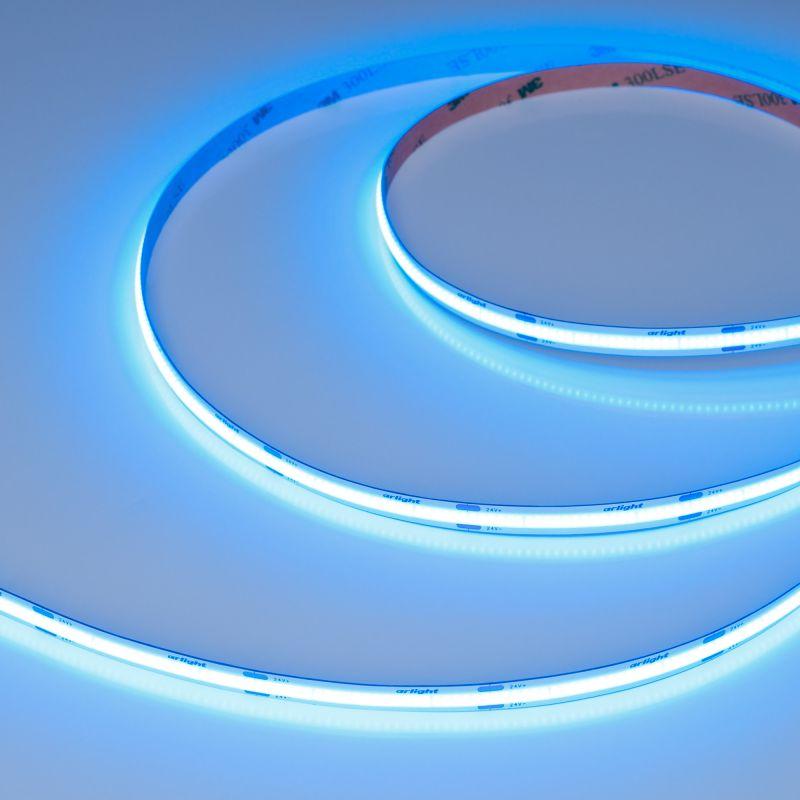 лента светодиодная cob-x480-8mm 24v blue 8вт/м ip20 (уп.5м) arlight 047734 от BTSprom.by