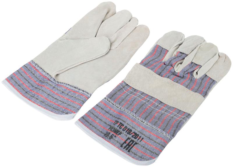  Перчатки спилковые комбинированные 10.5дюйм MOS 12439М фото в каталоге от BTSprom.by