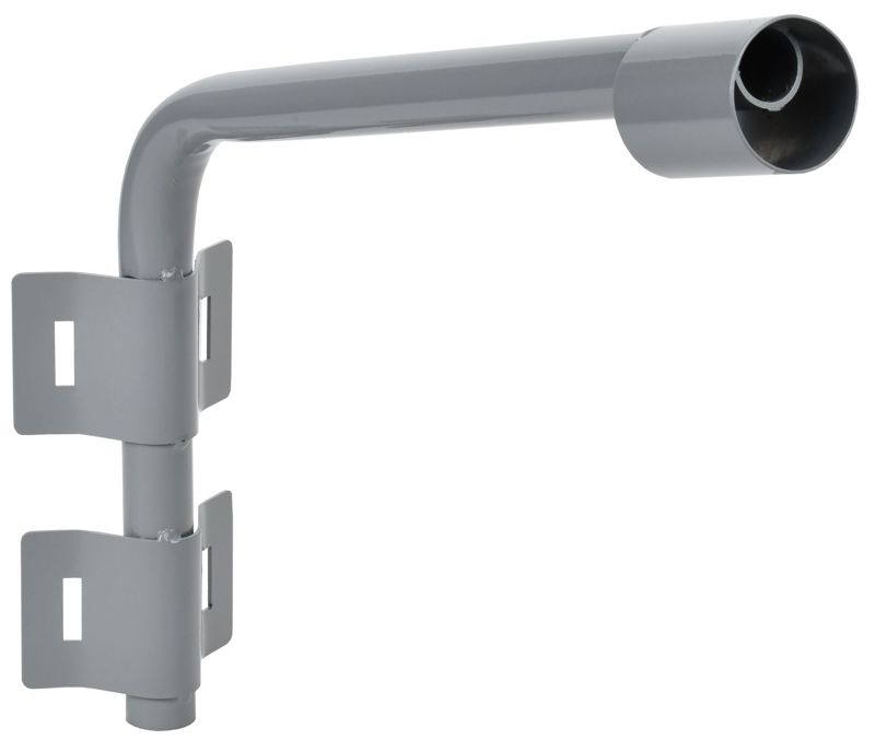 кронштейн кр-2 d60 l500 монтаж. лента 2 хомута сер. iek lt-dku0d-cr-60-50-22-k03 от BTSprom.by