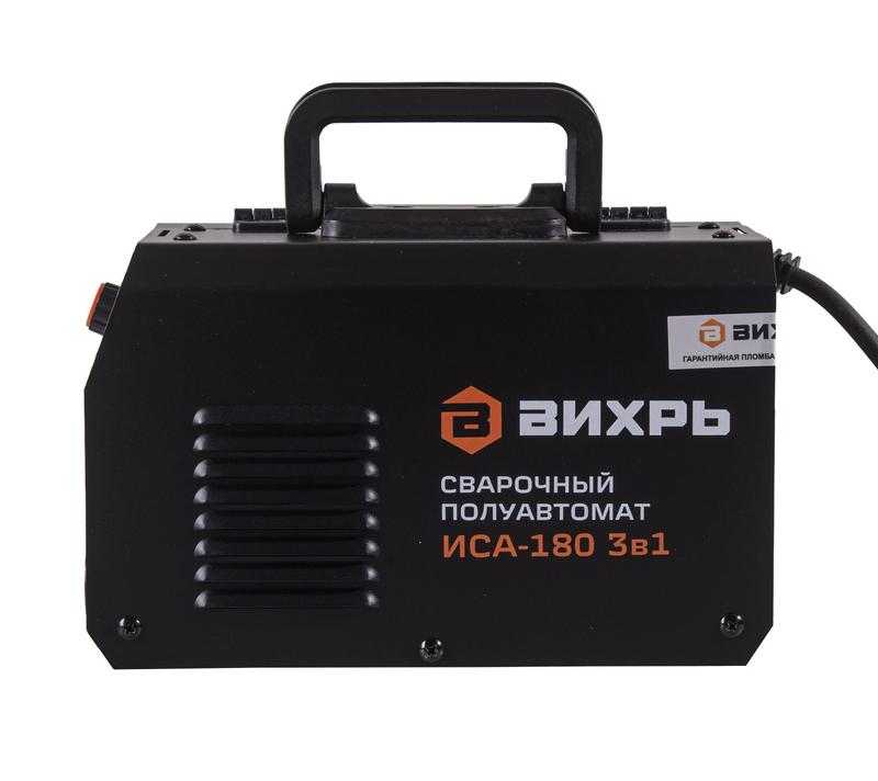 инвертор сварочный полуавтомат.иса-180 3в1 вихрь 65/187 от BTSprom.by