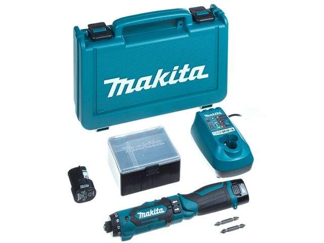 аккум. шуруповерт makita df 012 dse в чем. (7.2 в, 2 акк., 1.5 а/ч li-ion, 1 скор., 6 нм, шурупы до 6 мм) от BTSprom.by