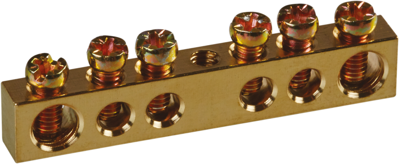 шина нулевая 90 714 obb-69-6-1 стандартная (без изоляторов) онлайт 90714 от BTSprom.by