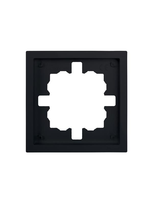 рамка 1-мест. горизонт. zima черн. бархат lezard 704-4200-146 от BTSprom.by