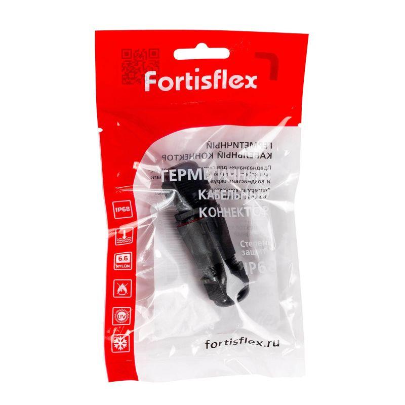  Коннектор кабельный FFC-22/4Р-IP68 Fortisflex 89665 фото в каталоге от BTSprom.by