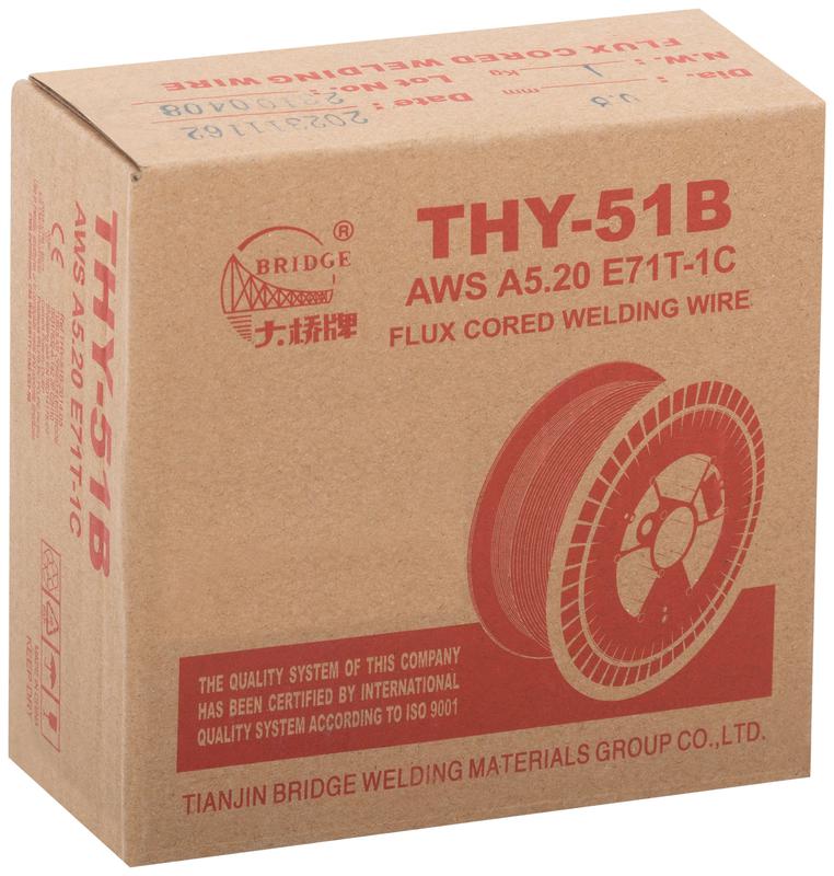  Проволока сварочная флюсовая THY-51B "Bridge" 0.8мм (катушка 1кг) ВRIDGE 81760 фото в каталоге от BTSprom.by