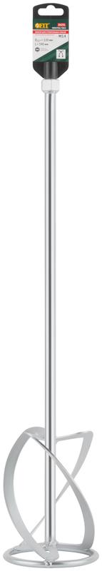  Миксер для легких строительных смесей усиленный профи хвостовик м14 120х590мм FIT 04291 фото в каталоге от BTSprom.by