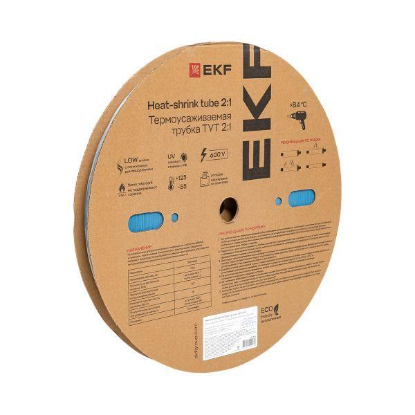трубка термоусадочная тут нг 16/8 син. (уп.100м) ekf tut-16-g от BTSprom.by