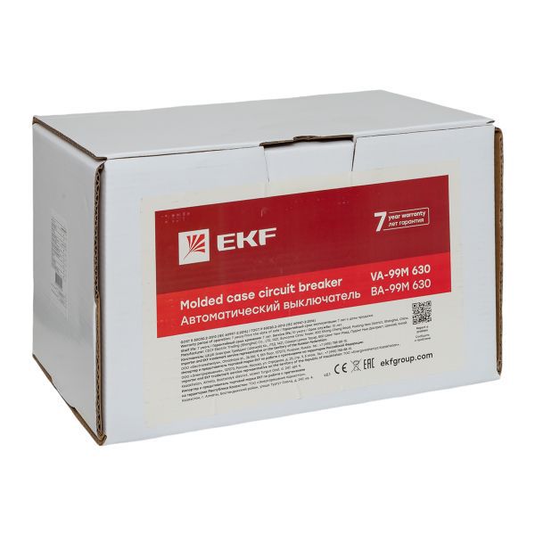  Выключатель автоматический 3п 630/500А 50кА ВА-99М PROxima EKF mccb99-630-500m фото в каталоге от BTSprom.by