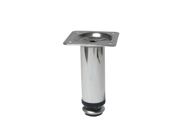 опора мебельная круглая d30х150 мм, хром starfix smf-4615 от BTSprom.by
