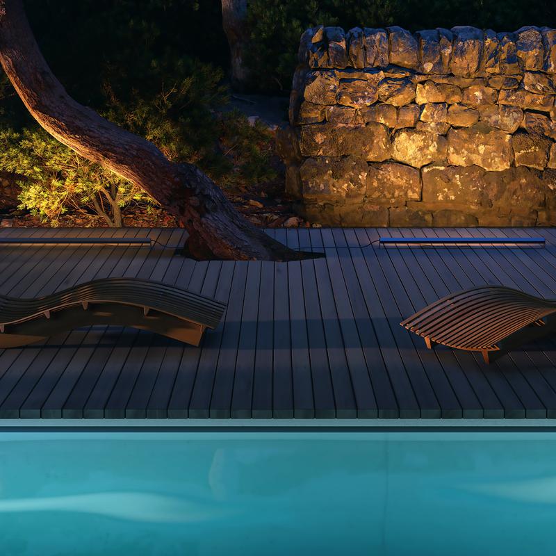  Светильник Edge 15Вт 3000К IP65 ландшафтный Maytoni O415FL-L15GR3K фото в каталоге от BTSprom.by