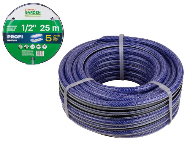 шланг поливочный 1/2" 25м startul garden profi (st6038-1/2-25) (5 слоев) st6038-1/2-25 от BTSprom.by