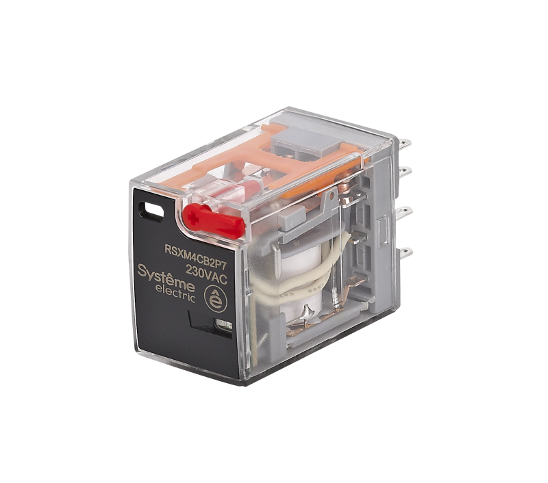 реле 5а 4перекл. 230в ac тест кнопка led se rsxm4cb2p7 от BTSprom.by
