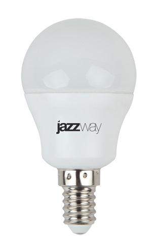 лампа светодиодная pled-sp 7вт g45 шар 5000к холод. бел. e14 540лм 230в jazzway 1027870-2 от BTSprom.by