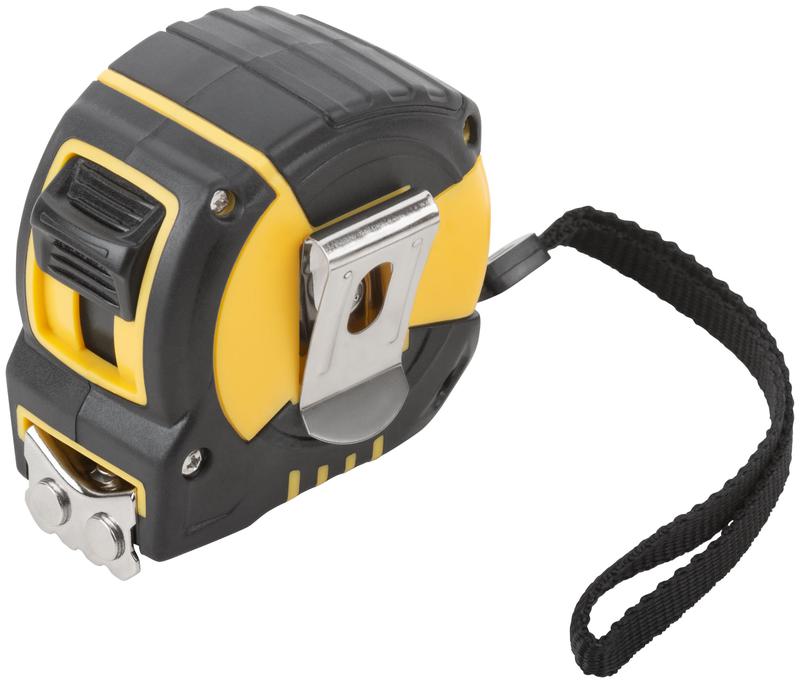  Рулетка Гранд 5мх25мм калибр. лента; нейлон. покрытие; магн. крючок; двойной стопор; прорезиненный корпус FIT 17326 фото в каталоге от BTSprom.by