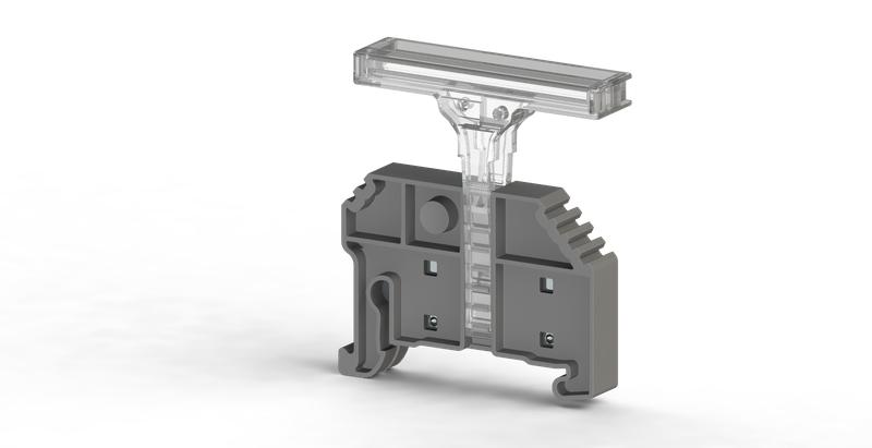 маркировка клеммных групп me 1-2 на kd4 /kd6/ kd6a прозр. (уп.25шт) klemsan 49613a от BTSprom.by