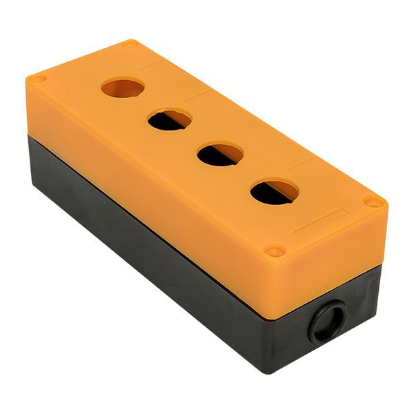  Корпус КП104 4 кнопки пластик. желт. EKF cpb-104-o фото в каталоге от BTSprom.by