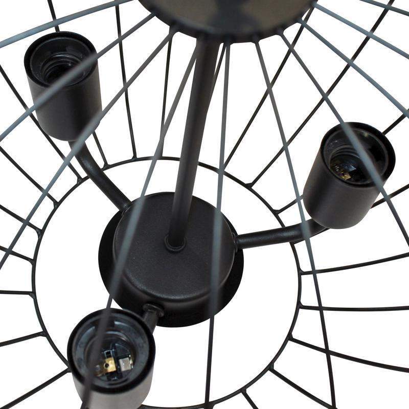  Светильник НСБ 01-3х60-154 "Лада" 231 E27 лофт-кантри черн. муар (инд. упак.) Элетех 1005404565 фото в каталоге от BTSprom.by