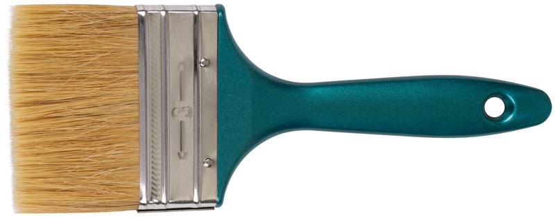  Кисть флейцевая "Модерн" натур. светлая щетина пластиковая ручка 3дюйм (75мм) FIT 01157 фото в каталоге от BTSprom.by