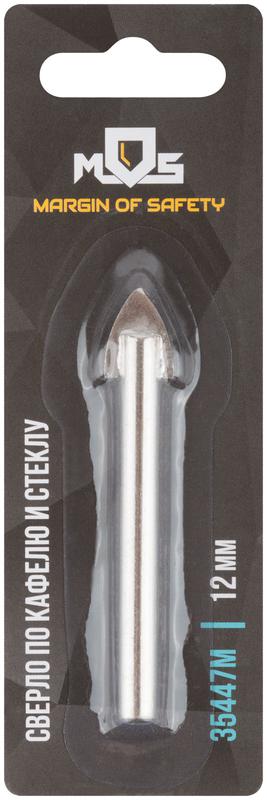  Сверло по кафелю и стеклу 12мм MOS 35447М фото в каталоге от BTSprom.by