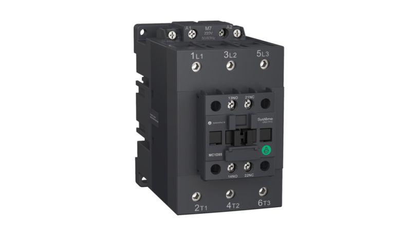 контактор mc1d 3п 80а кат. 220в ac 1но+1нз se mc1d80m7 от BTSprom.by