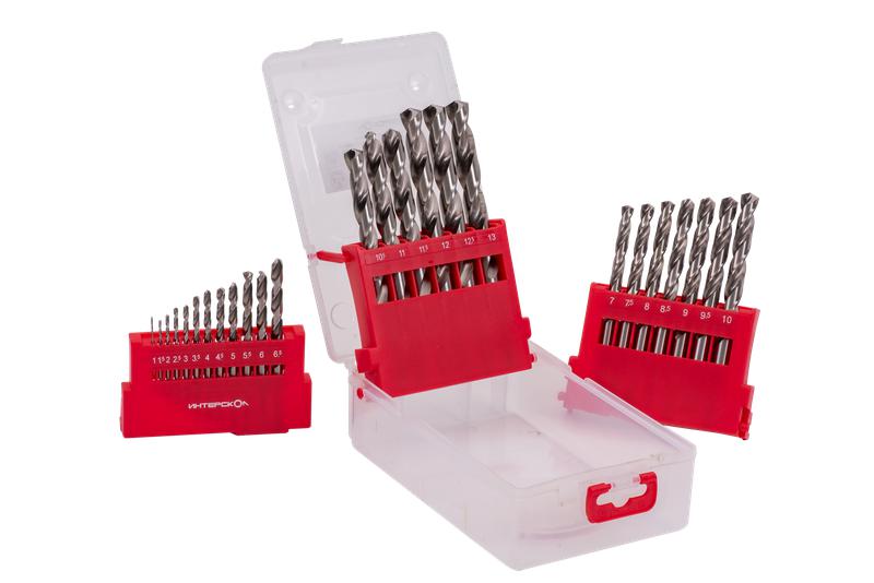  Набор сверел по металлу из быстрорежущей стали HSS-G (25шт) ИНТЕРСКОЛ 18101.025 фото в каталоге от BTSprom.by