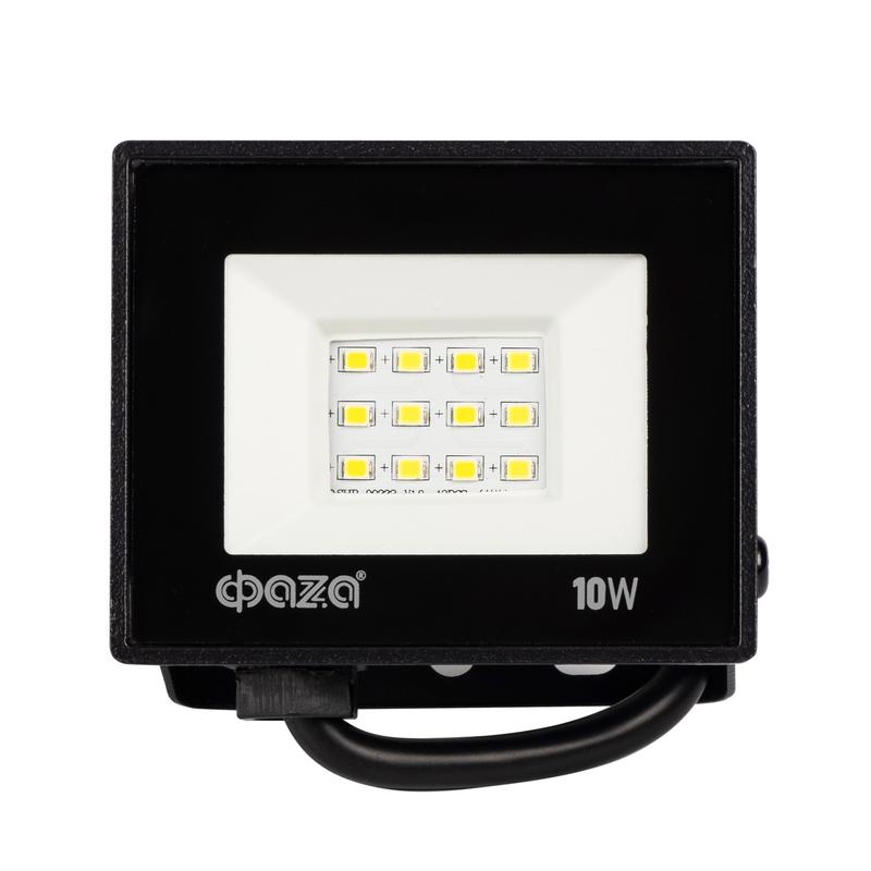  Прожектор светодиодный СДО-20 10Вт 6500К IP65 230В BL ДО прозр. закален. стекло ФАZА 5047242 фото в каталоге от BTSprom.by