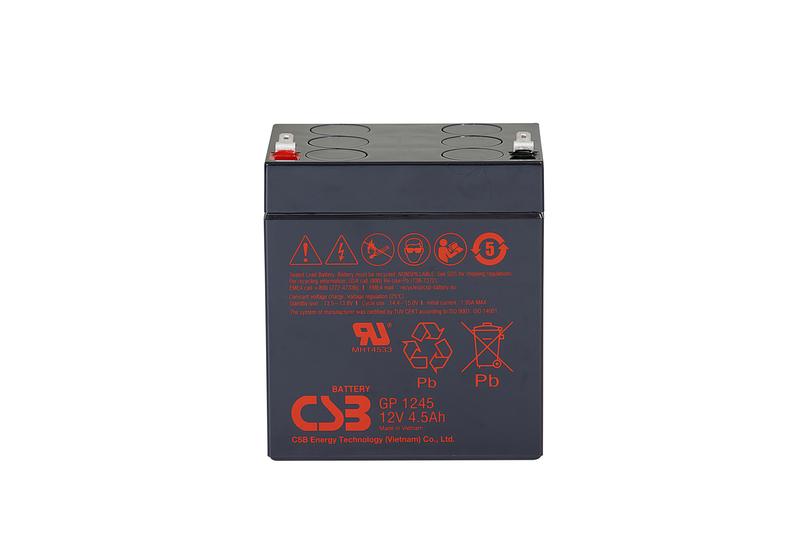 аккумулятор 12в 4.5а.ч csb gp1245 csb от BTSprom.by