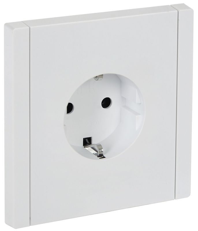розетка сп forte&piano fp216 16а с заземл. без защ. шторок винт. крепл. бел. iek fp-r11-16-k01 от BTSprom.by