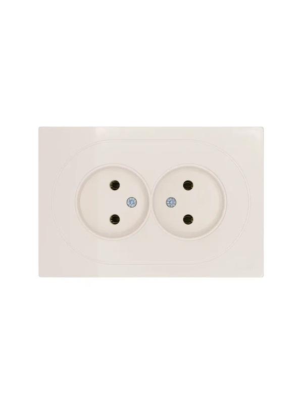 розетка 2-м сп osen без заземл. пбт механизм сл. кость lezard 743-9000-128b от BTSprom.by