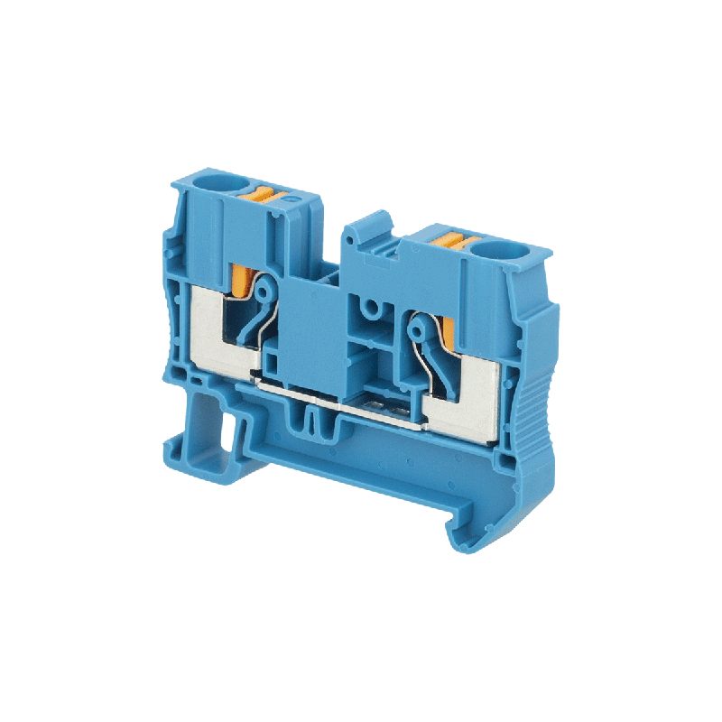 клемма push-in проходная 6кв.мм син. mtp-6bl овен 136806 от BTSprom.by